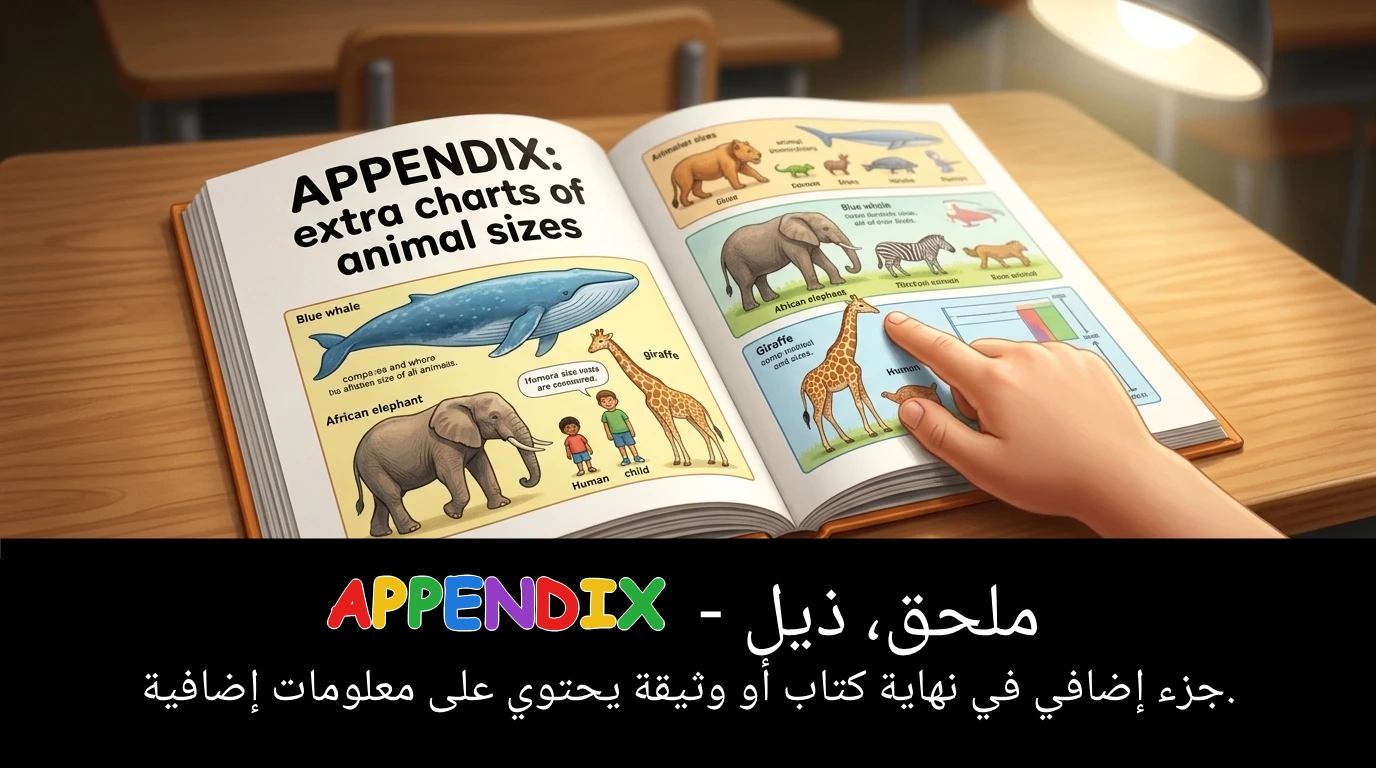 Arabic Illustration for appendix